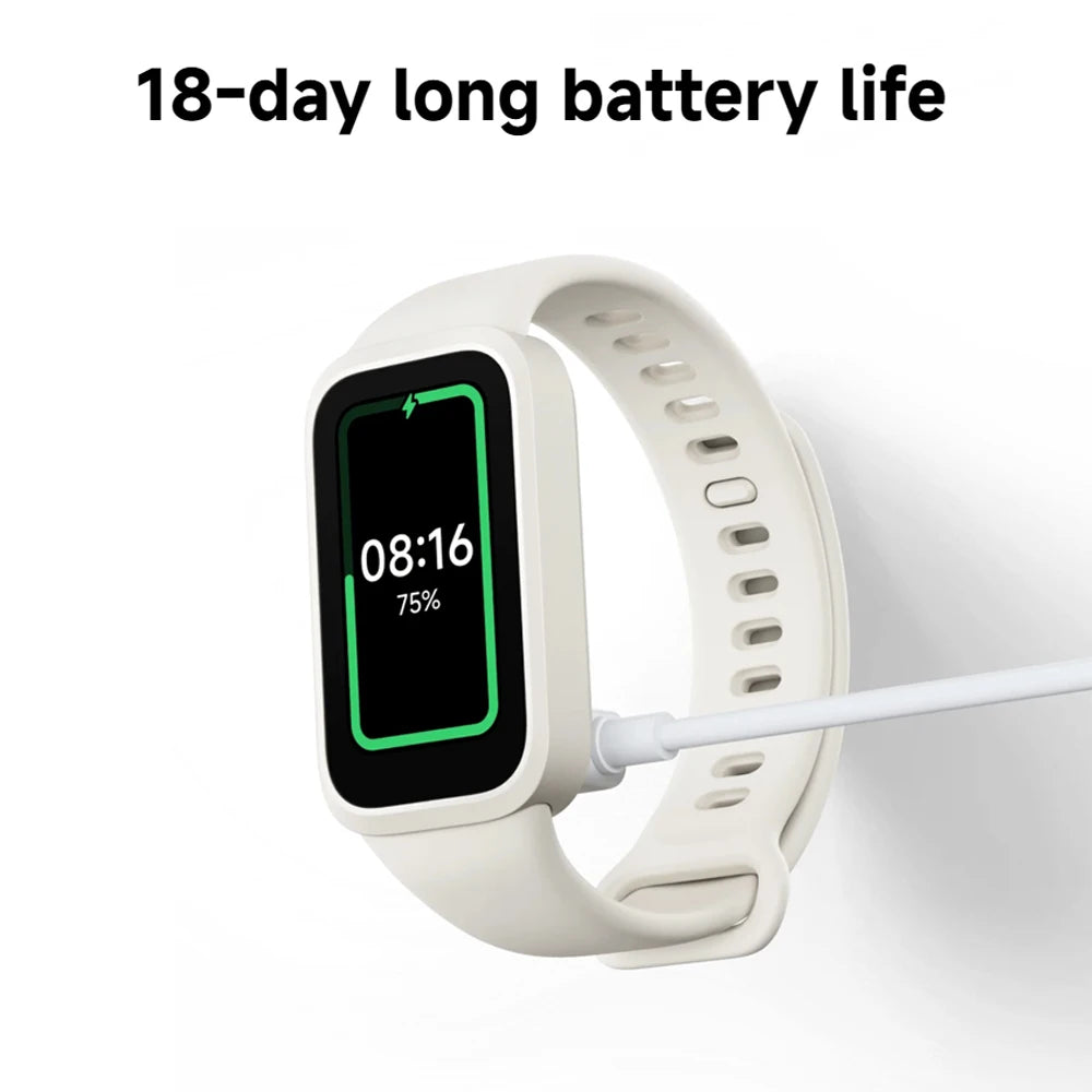 Global Version Smart Band 9 Active – 1.47" TFT Display, 18-Day Battery Life, Fitness & Health Tracker