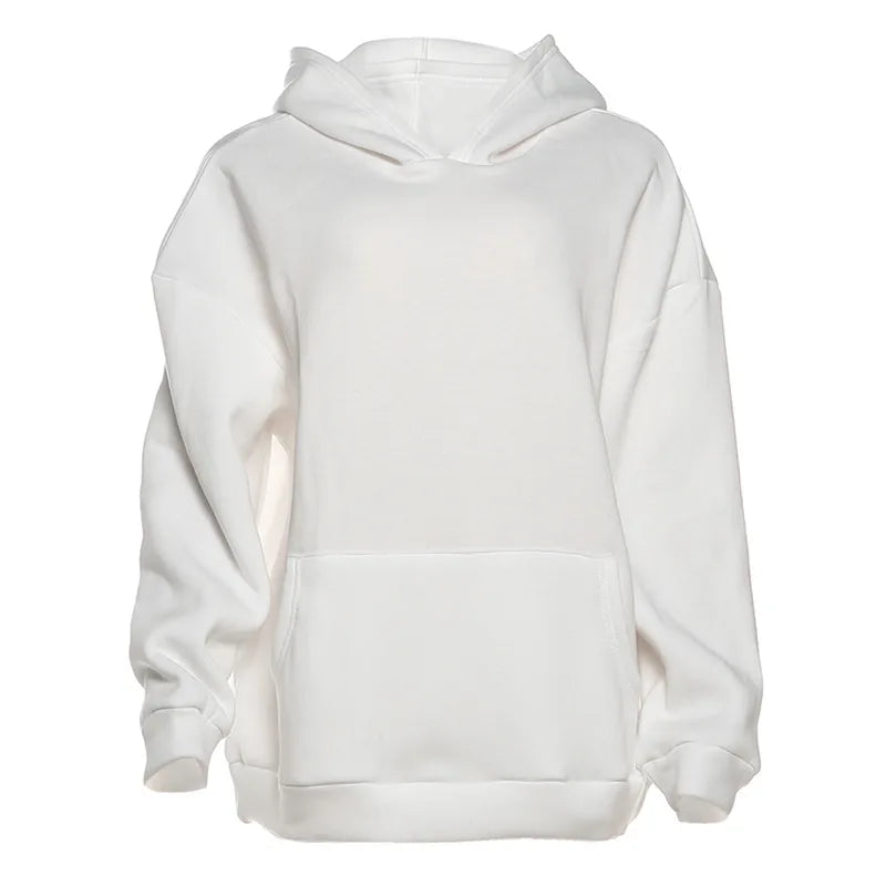 Sisterlinda Women's Hoodie Backless Mesh Patchwork Sweatshirt – Harajuku Streetwear Pullover for Autumn