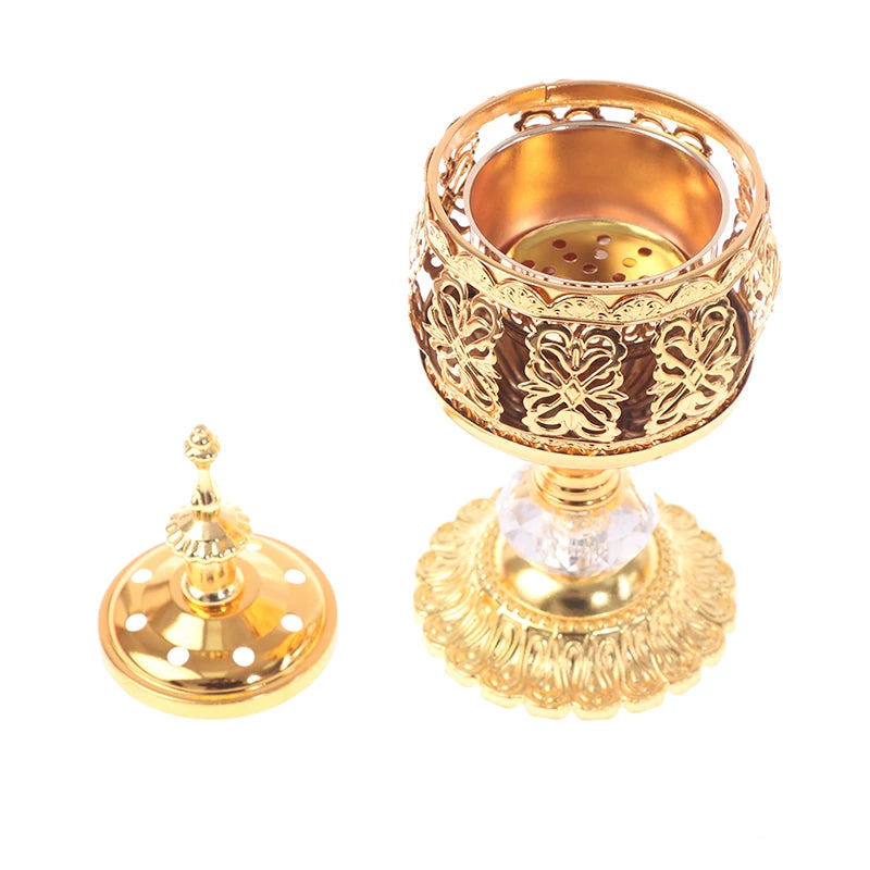 1Pcs Delicate Middle East European Lace Incense Burner Bakhoor Burners Incense