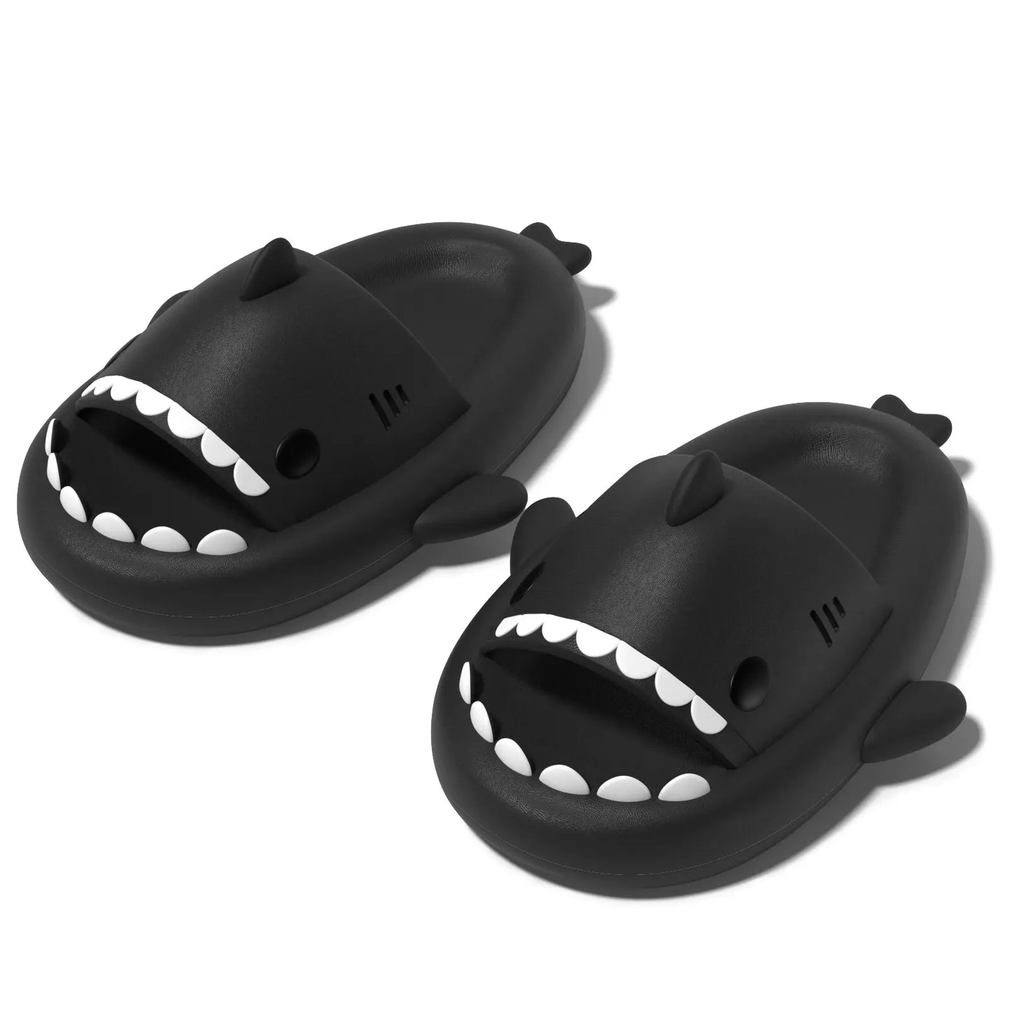 Shark Slippers – Soft Cloud Slides for Women & Men | Indoor/Outdoor EVA Mules | Beach & Bathroom Sandals