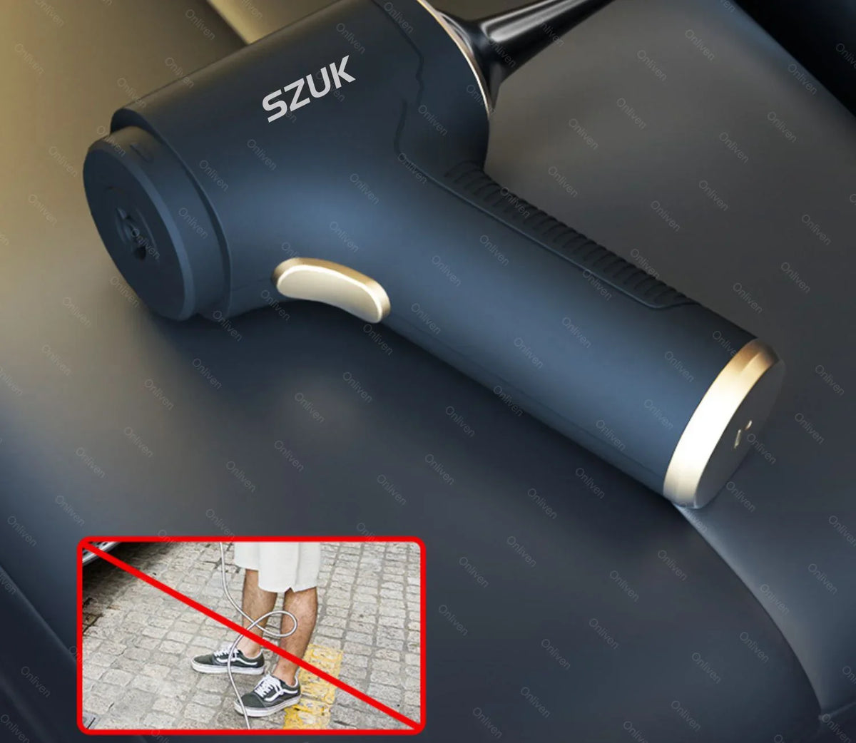 SZUK Cordless Handheld Car Vacuum Cleaner and Air Blower