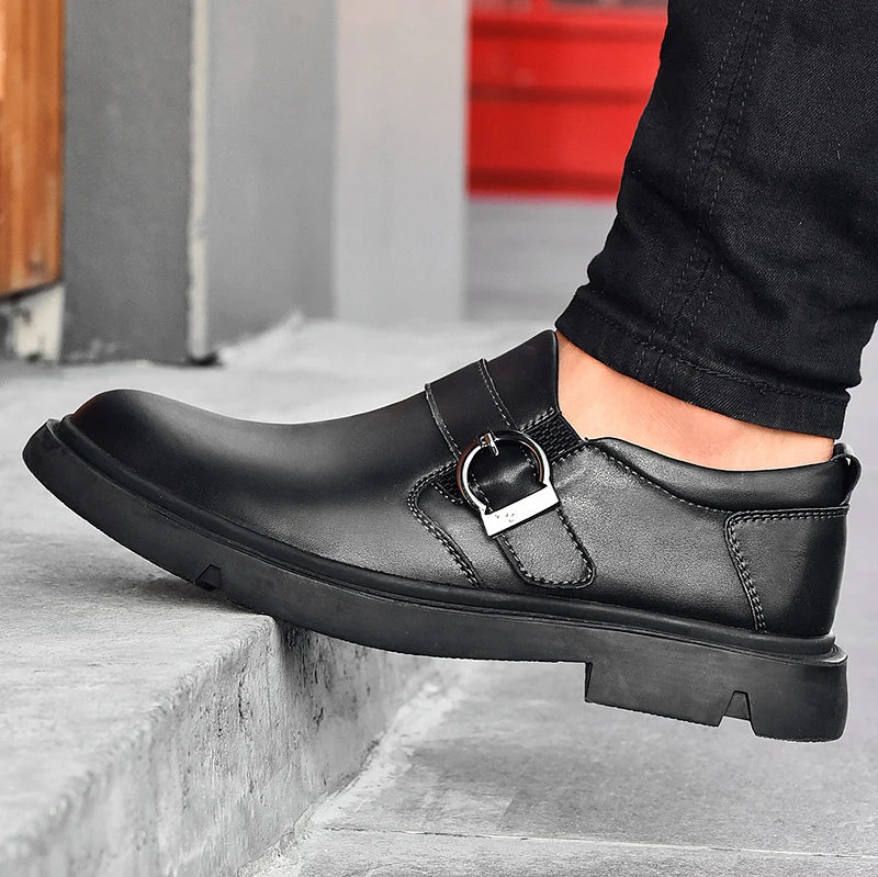 Men’s Leather Shoes – Casual Loafers, Monk Strap & Slip-On Oxfords