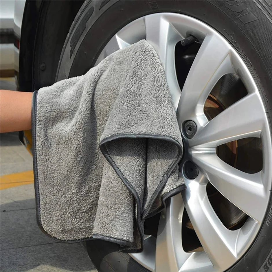 Microfiber Car Wash Towel 100x40cm – Fast Drying, Extra Soft, High Absorption