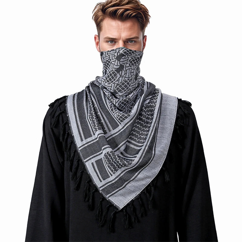 2025 Special Forces Free Variety Tactical Desert Arab Scarves Men Women Military Windproof Hiking Decorative Hijab Scarf Outdoor