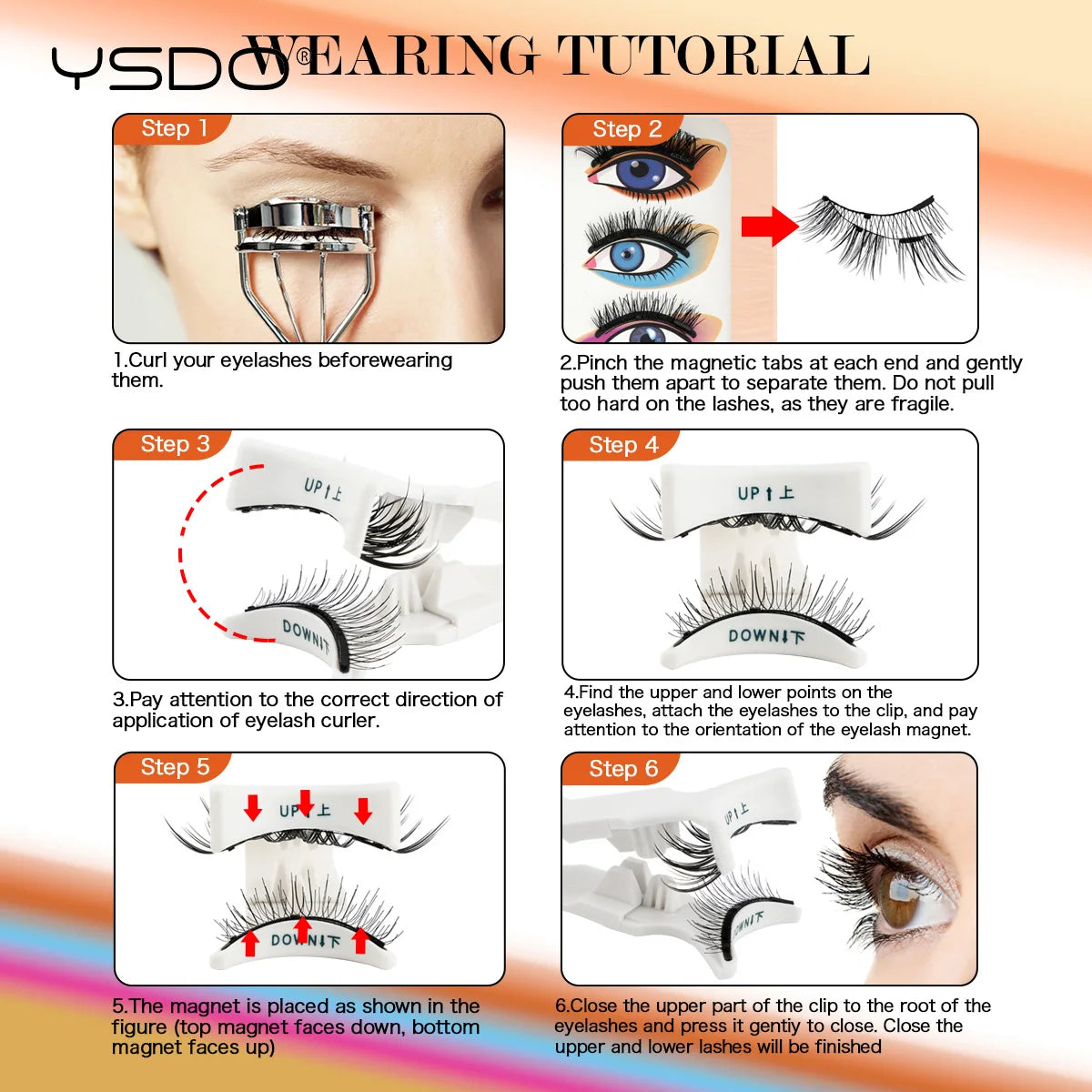 Magnetic Eyelashes Kit – Reusable 3D Mink Lashes | No Glue Needed | Long-Lasting Winged False Lashes with Applicator