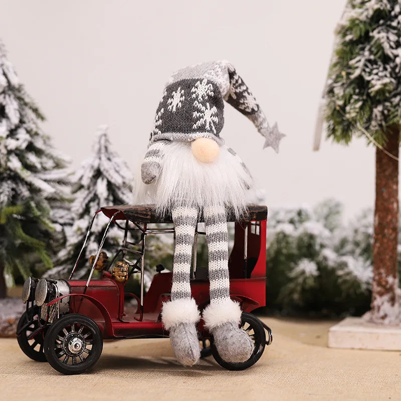 LED Faceless Doll Elf Gnome with Lights – Christmas Decoration & Holiday Gift (20cm / 30cm)