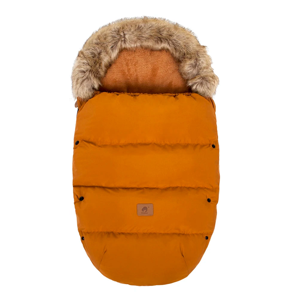 Baby Stroller Footmuff with Removable Collar