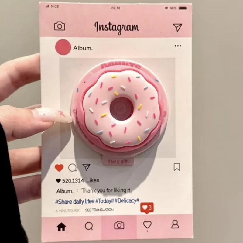 3D Doughnut MagSafe GripTok Phone Holder Stand
