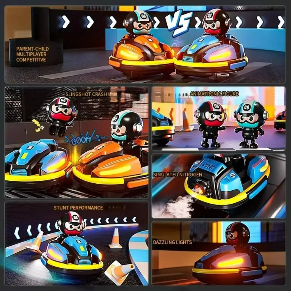 RC Battle Bumper Car Toy – Remote Control Bumper Kart for Kids