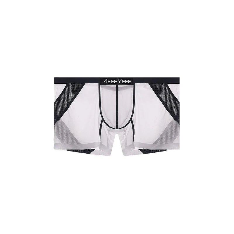 Men’s Ice Silk Boxer Shorts – Slim Fit, Comfortable Underwear, 1 or 2 Pieces