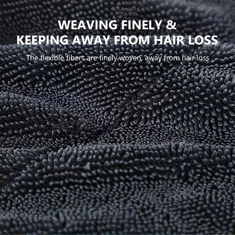 Heavy-Duty Microfiber Car Drying Towel 1200 GSM