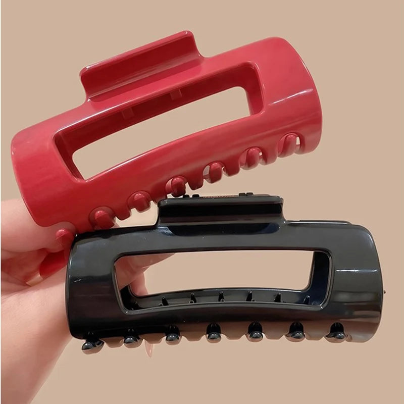 Soft Silicone Shark Hair Clip – Anti-Slip, Anti-Collision Back-of-Head Protection, Durable & Comfortable Women’s Hair Claw