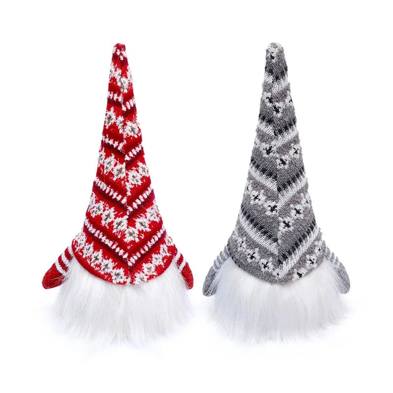 LED Faceless Doll Elf Gnome with Lights – Christmas Decoration & Holiday Gift (20cm / 30cm)