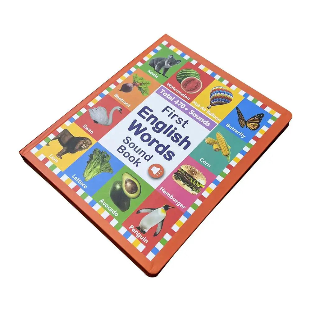 My First English Sound Book for Babies & Toddlers – Interactive Learning Toy with Fun Words & Sounds for Early Language Development