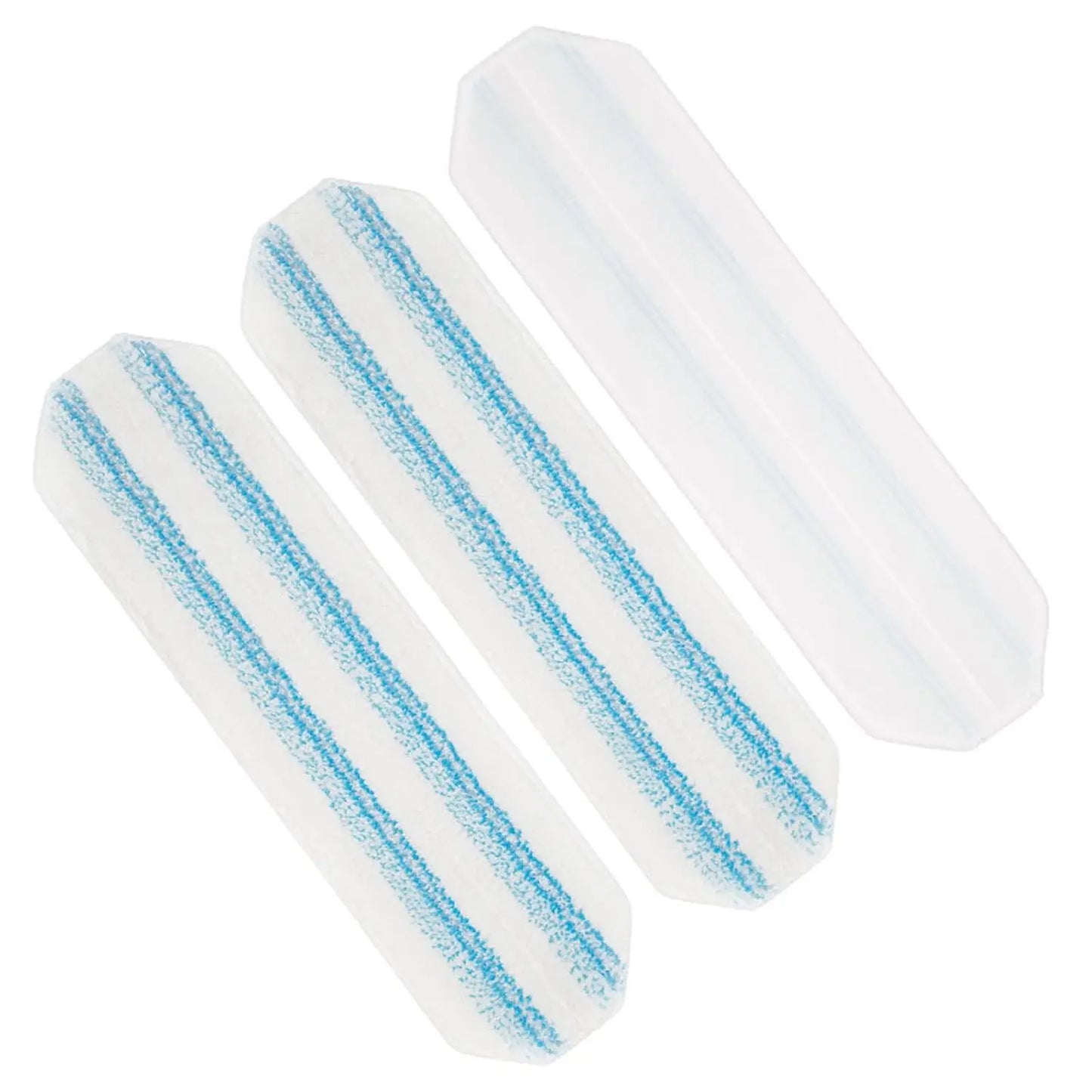 Flat Microfiber Mop Head Refill – Compatible with O-Cedar H2PrO & Vileda H2PrO, Machine-Washable Mop Cloth, Removes 99% of Bacteria