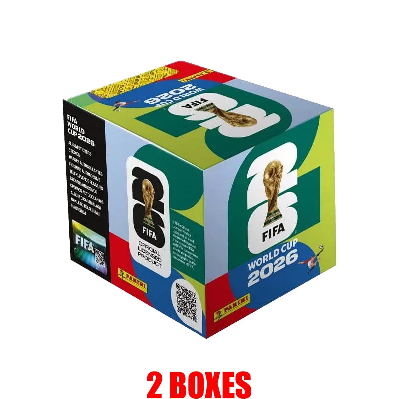 2026 Soccer Trading Cards & Sticker Mystery Box – FIFA World Cup Inspired Collectible Set for Kids, Fans & Birthday Gifts