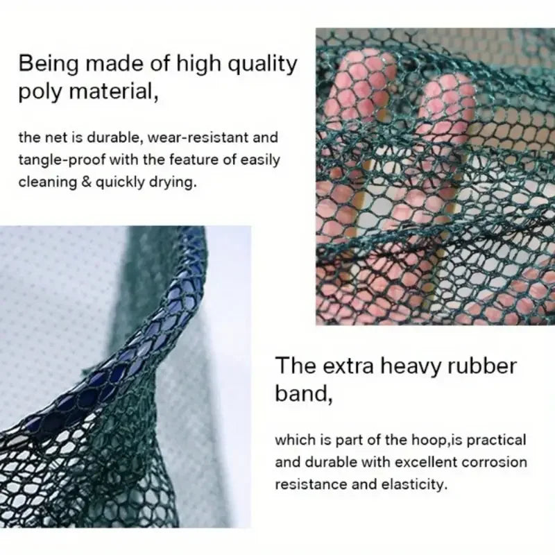 Foldable Fishing Landing Net – Ultra-Light Aluminum Alloy Telescopic Handle