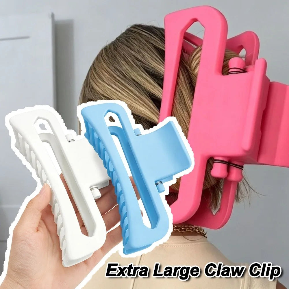 Extra Large Claw Hair Clip, Anti-Slip Nonslip Shark Clip for Thick Hair