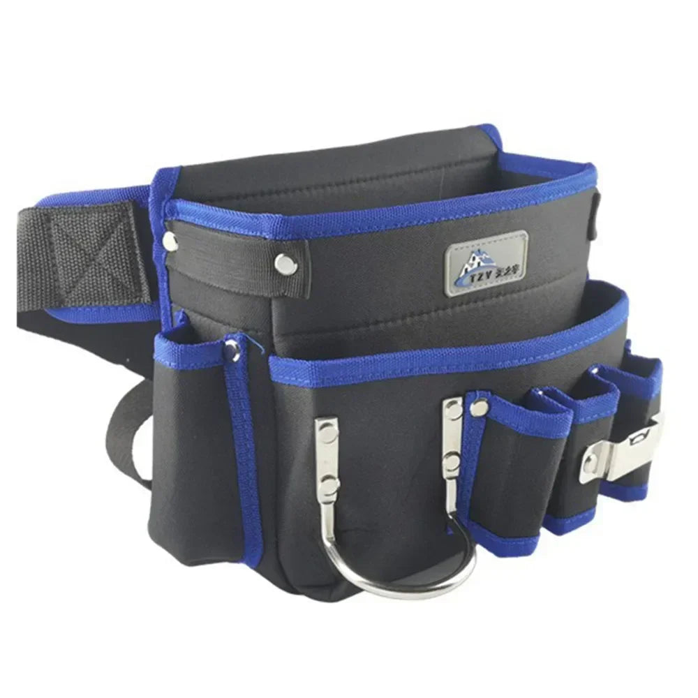 Multifunctional Tool Storage Waist Pack – Cowhide Mechanic & Plumber’s Pouch for Tools and Accessories