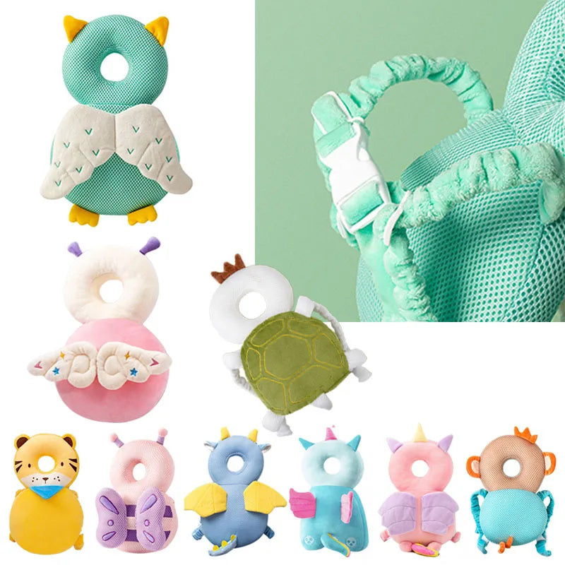 Toddler Head Protection Cushion Backpack – Baby Safety Pad for Fall Protection