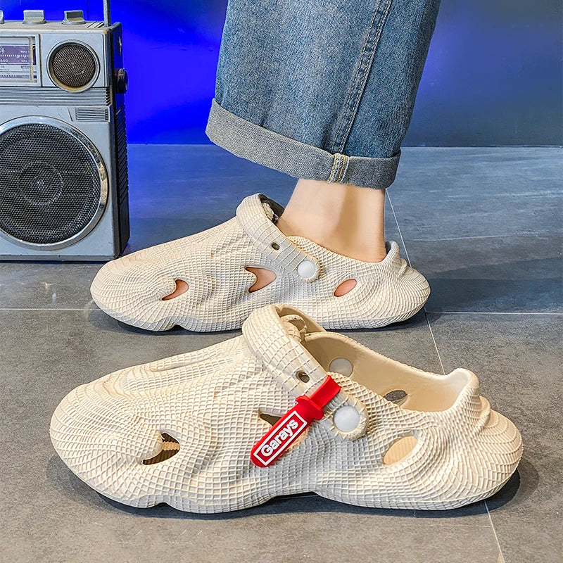 Unisex EVA Non-Slip Beach Sandals — Anti-Odor Sports Slides for Indoor & Outdoor