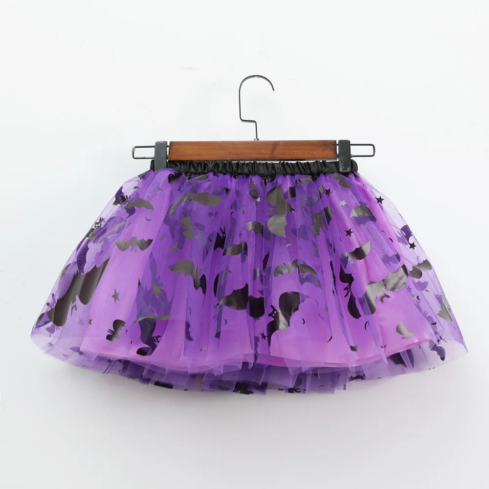 Girls' Halloween Tutu Skirt