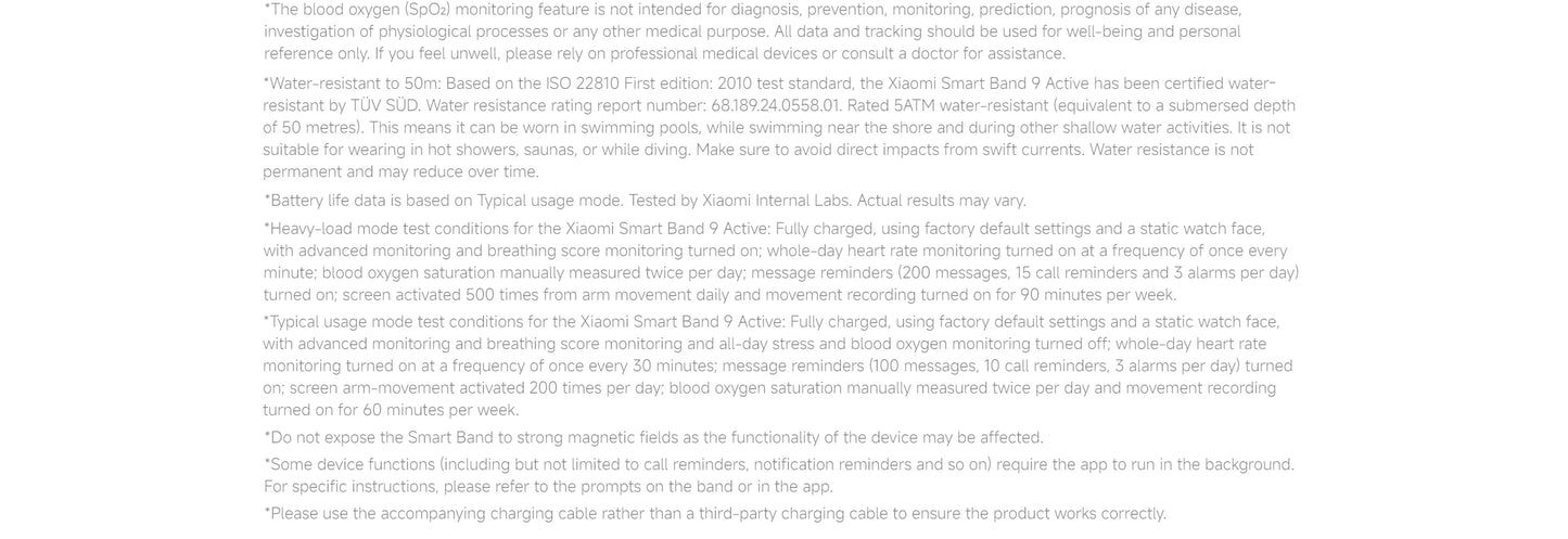 Global Version Smart Band 9 Active – 1.47" TFT Display, 18-Day Battery Life, Fitness & Health Tracker