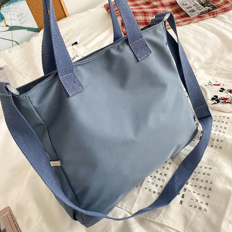 Waterproof Nylon Women's Shoulder Bag – Casual Crossbody Messenger Tote
