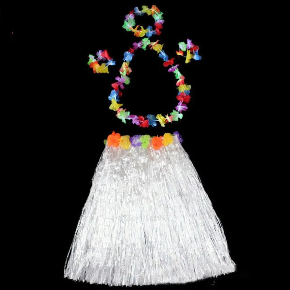 Hawaiian Hula Grass Skirt for Women – 40 cm Luau Party & Fancy Dress Costume