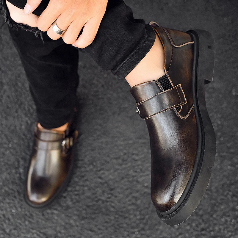Men’s Leather Shoes – Casual Loafers, Monk Strap & Slip-On Oxfords