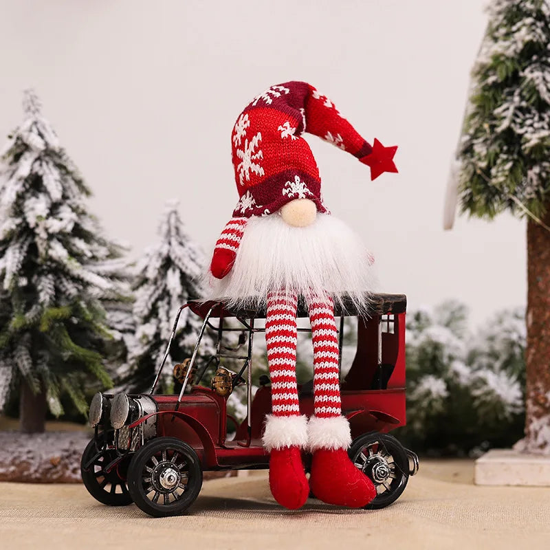 LED Faceless Doll Elf Gnome with Lights – Christmas Decoration & Holiday Gift (20cm / 30cm)