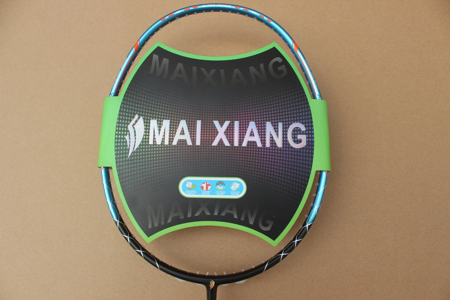 2PCS MAI XIANG-N11 Professional Badminton Rackets – 30 LBS Nano Carbon, High-End Offensive Racquets for Advanced Players