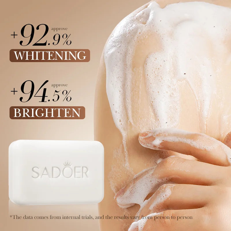 SADOER Face and Body Cleansing Soap Bar