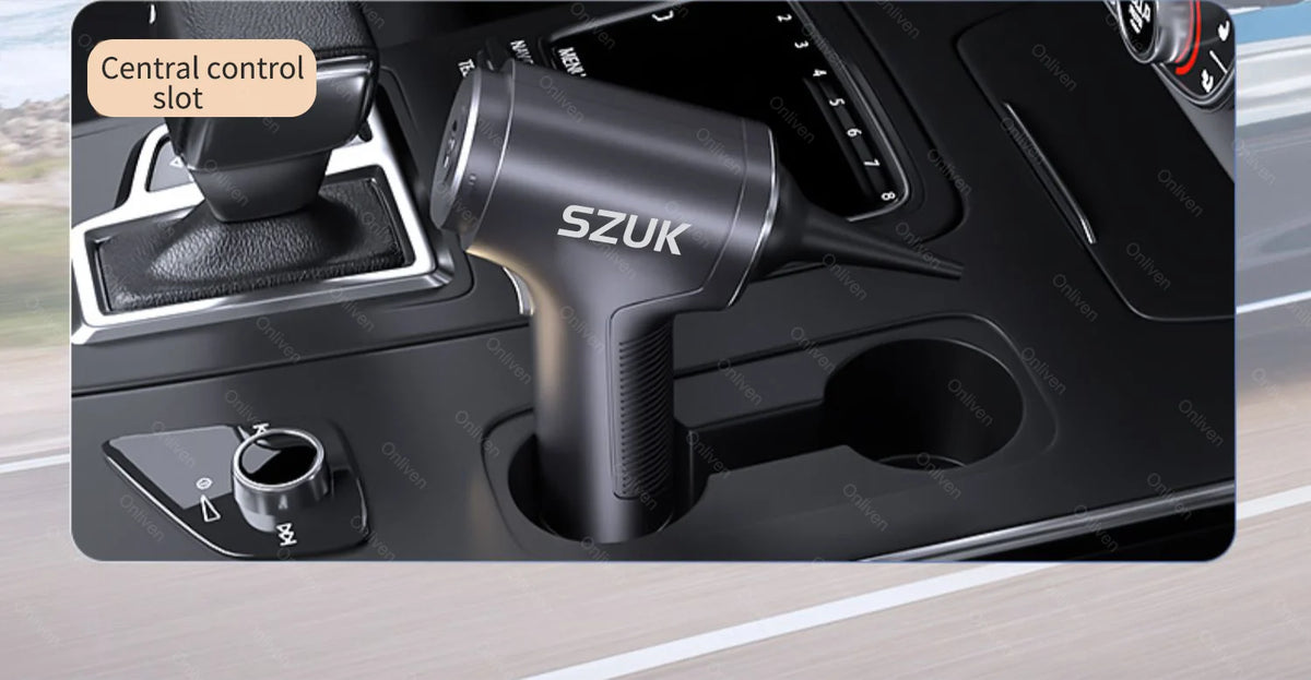 SZUK Cordless Handheld Car Vacuum Cleaner and Air Blower