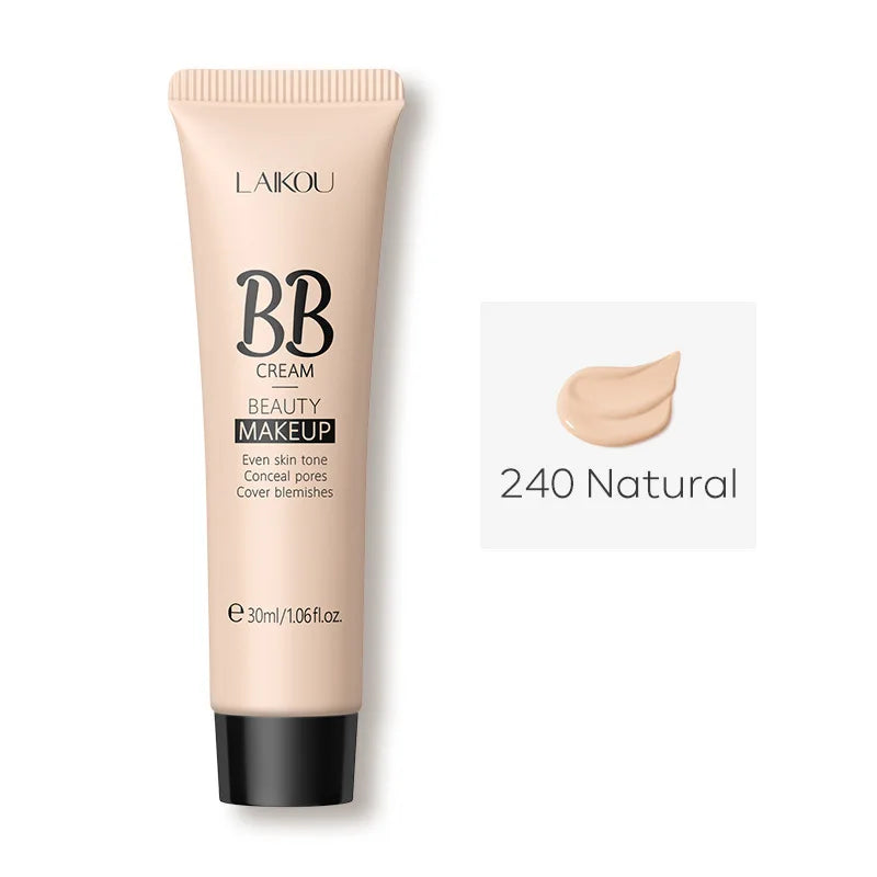 LAIKOU BB Cream with SPF — Lightweight Liquid Foundation & Concealer