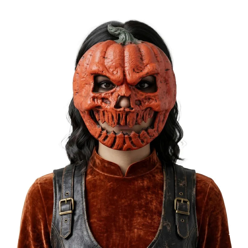 Pumpkin Halloween Costume Mask