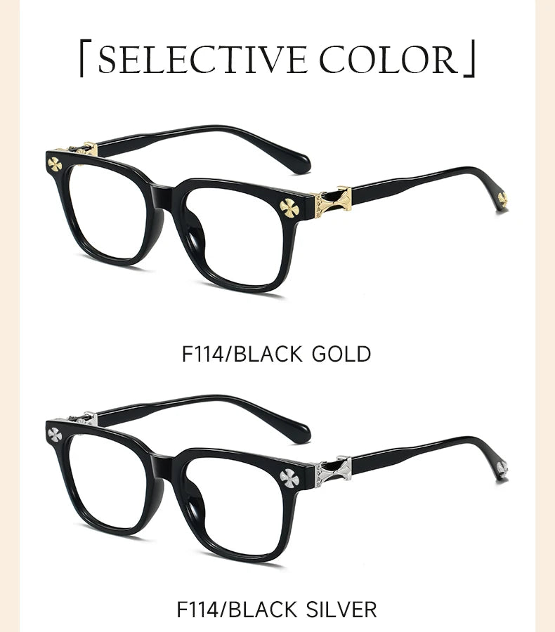 Beau Five Square Blue Light Blocking Glasses — Lightweight Everyday Eyewear for Women