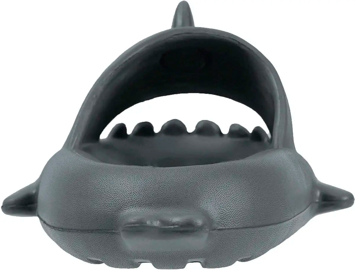 Shark Slides – Cloud Slippers for Men & Women | Summer Open-Toe Sandals | Anti-Slip Casual Beach, Pool & Shower Shoes