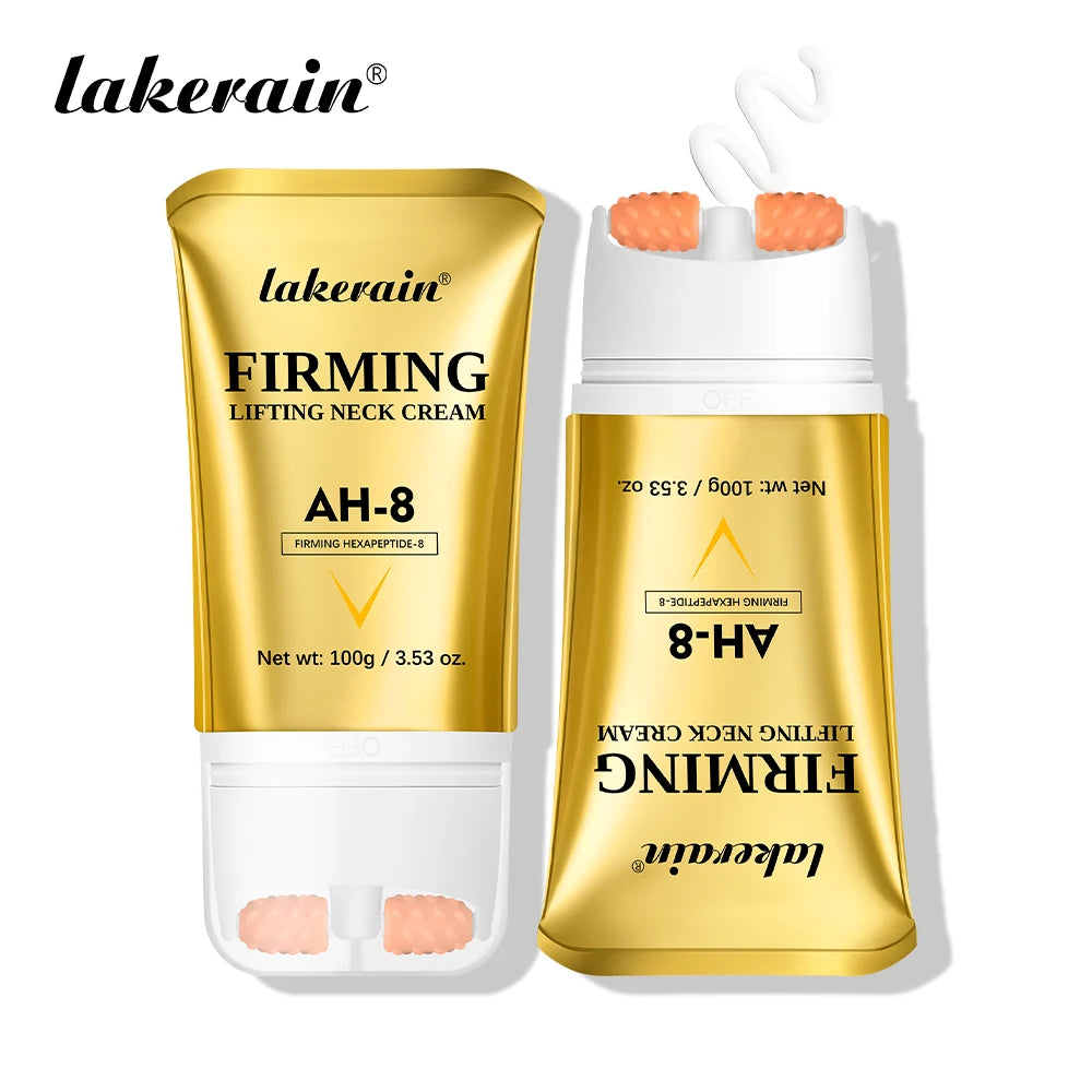AH-8 Moisturizing Neck Cream, Firming Care for the Appearance of Crepey Skin, Hydrating Daily Skincare