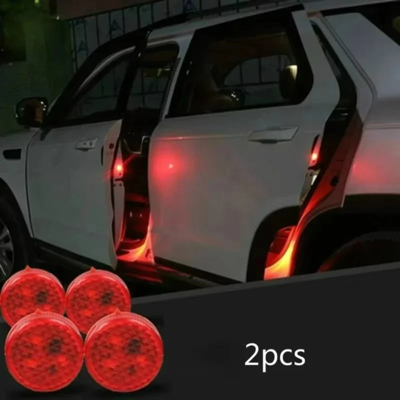2-Piece Wireless Car Door Warning Light Set
