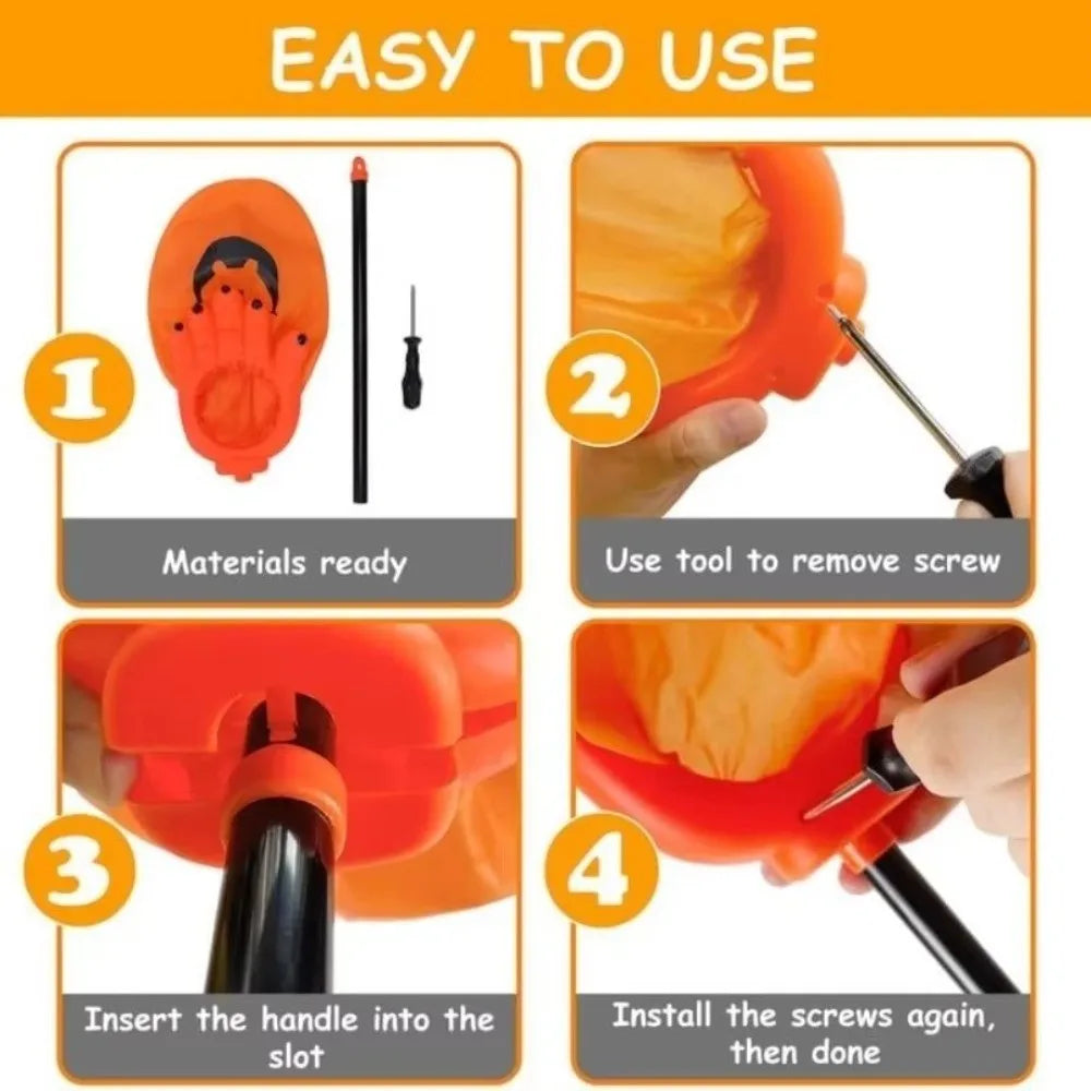 Halloween Hand-Shaped Trick-or-Treat Candy Bag