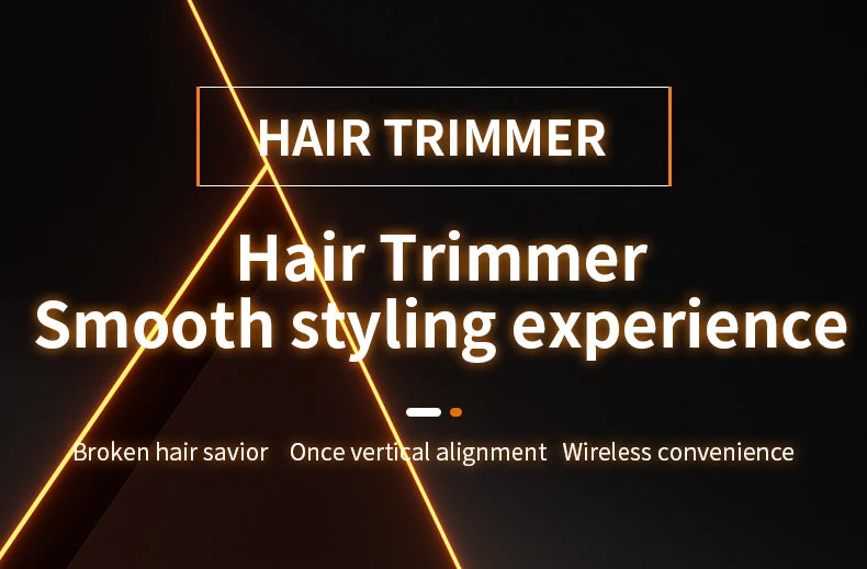 Cordless Professional Hair Split End Trimmer – Automatic Ends Remover for Dry, Damaged & Brittle Hair