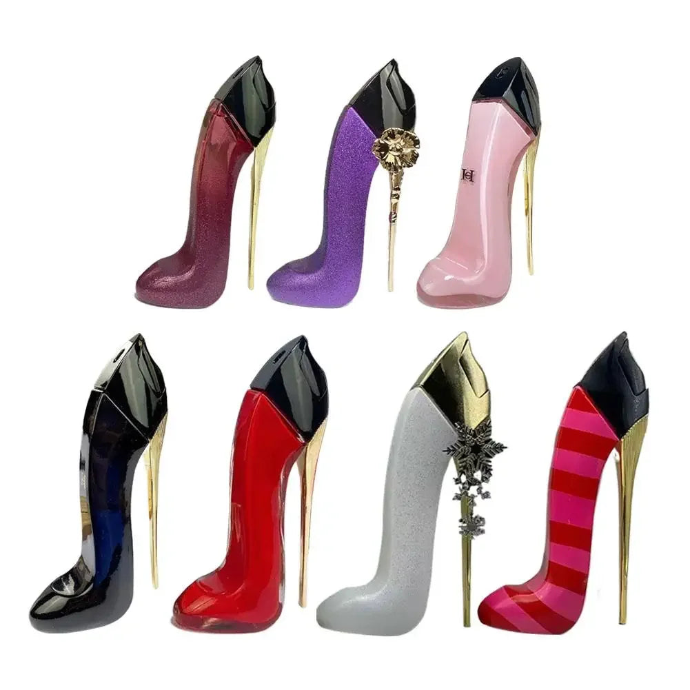 80ml Women's Perfume - High Heel Design Spray | Floral Eau de Parfum | Long-Lasting Fragrance for Ladies