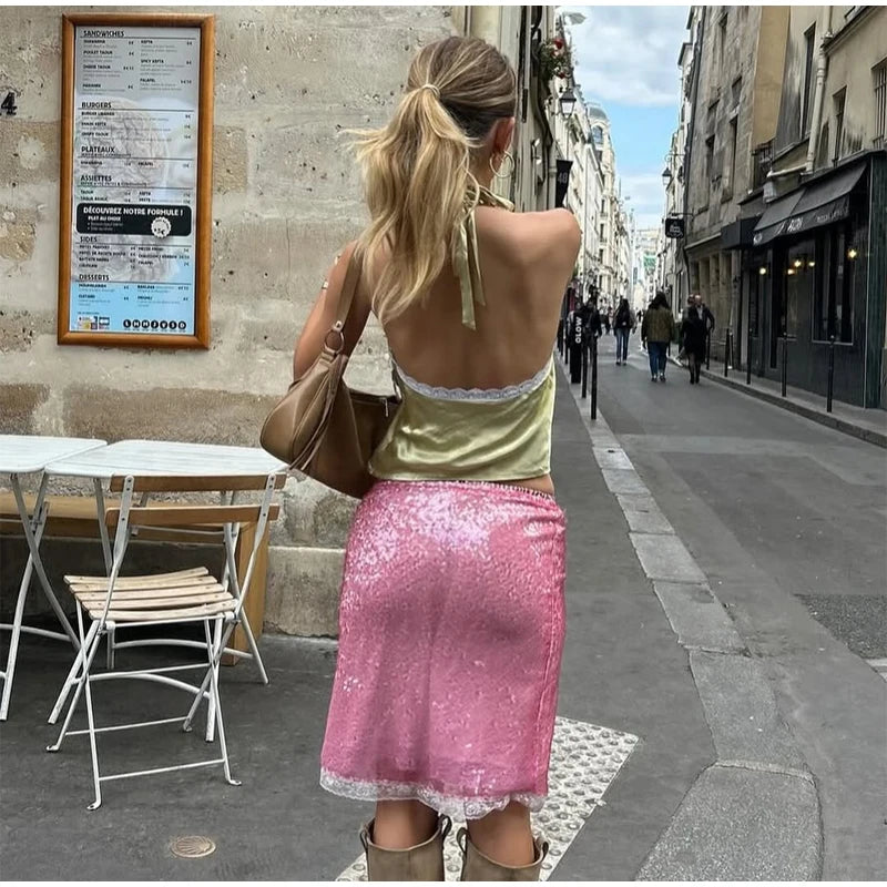 Women's Sequin Mini Skirt Collection