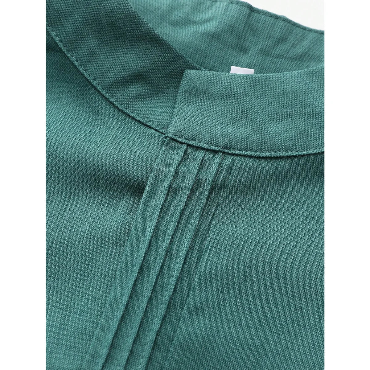 Muslim Men’s Embroidered Robe – Retro Long Sleeve Thobe, Casual Loose Fit Islamic Kaftan for Eid, Prayer & Daily Wear