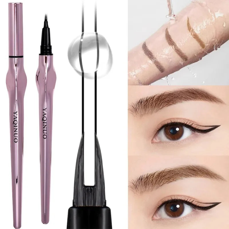 Double, 2-Point Eyebrow Pencil – Long-Lasting, Waterproof, Precision Brow Pen