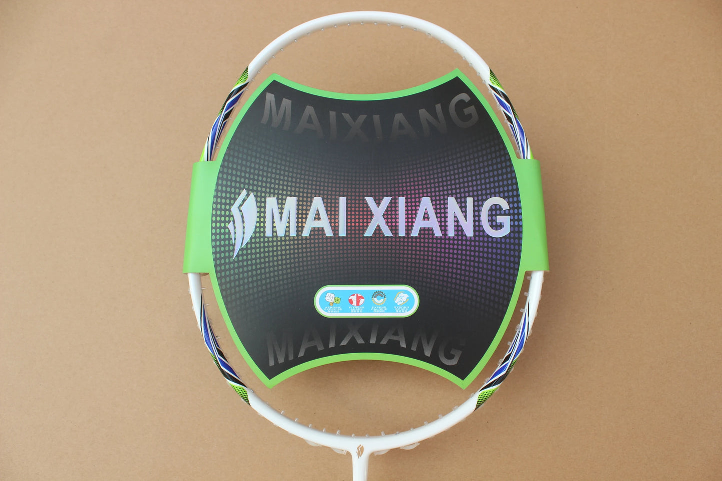 2PCS MAI XIANG-N11 Professional Badminton Rackets – 30 LBS Nano Carbon, High-End Offensive Racquets for Advanced Players