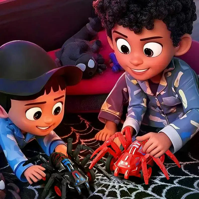 Push-and-Go Spider Toy