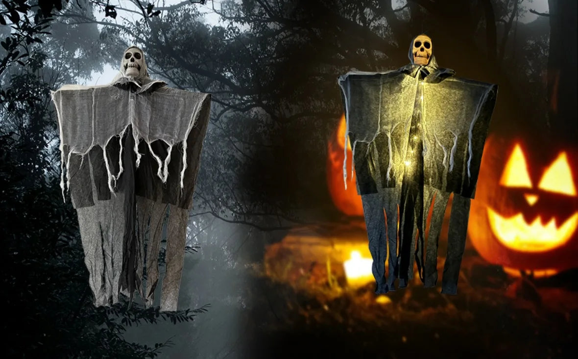 Halloween Skull Hanging Ghost Decoration