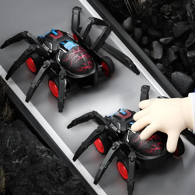 Push-and-Go Spider Toy